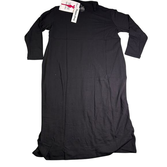 NWT Women with Control LBD Womens XLP Finespun Jersey Tummy Control Midi Dress - Picture 3 of 7